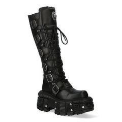 New Rock - Metallic Ankle Boot M-272-C59