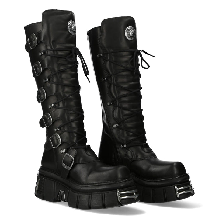 New Rock - Metallic Ankle Boot M-272-C60