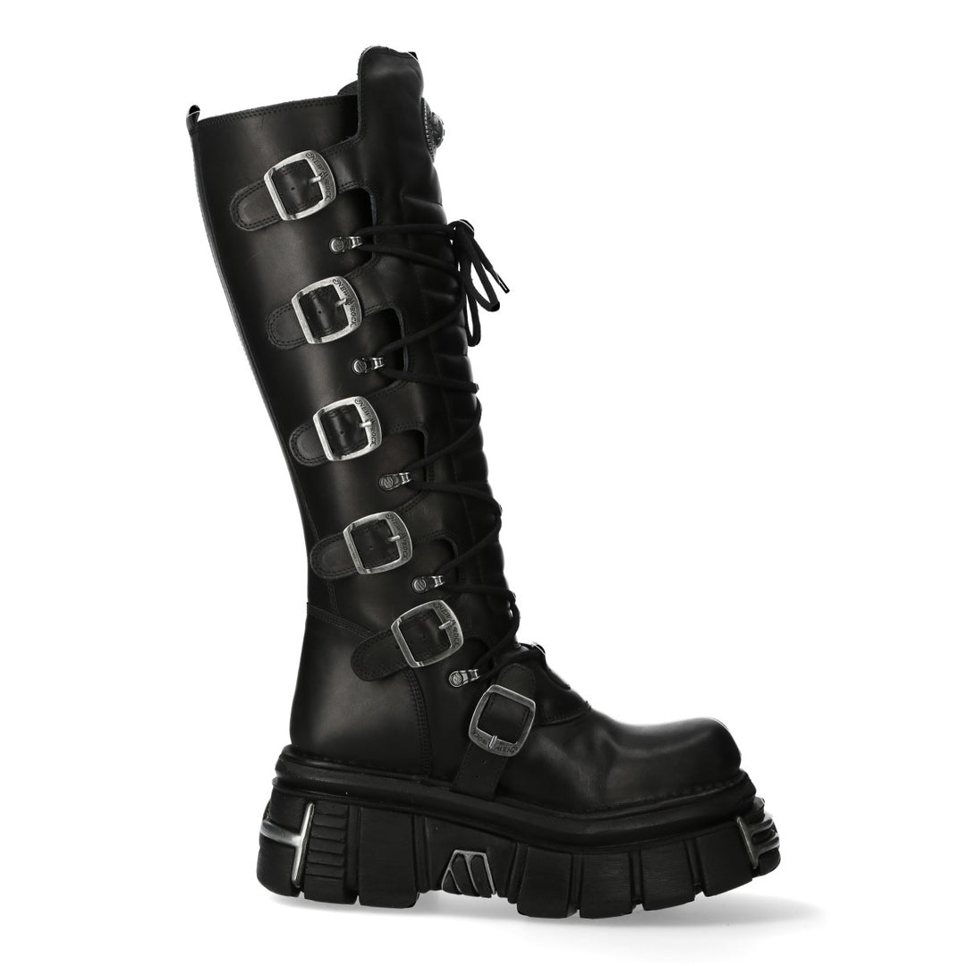 New Rock - Metallic Ankle Boot M-272-C60