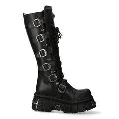 New Rock - Metallic Ankle Boot M-272-C60