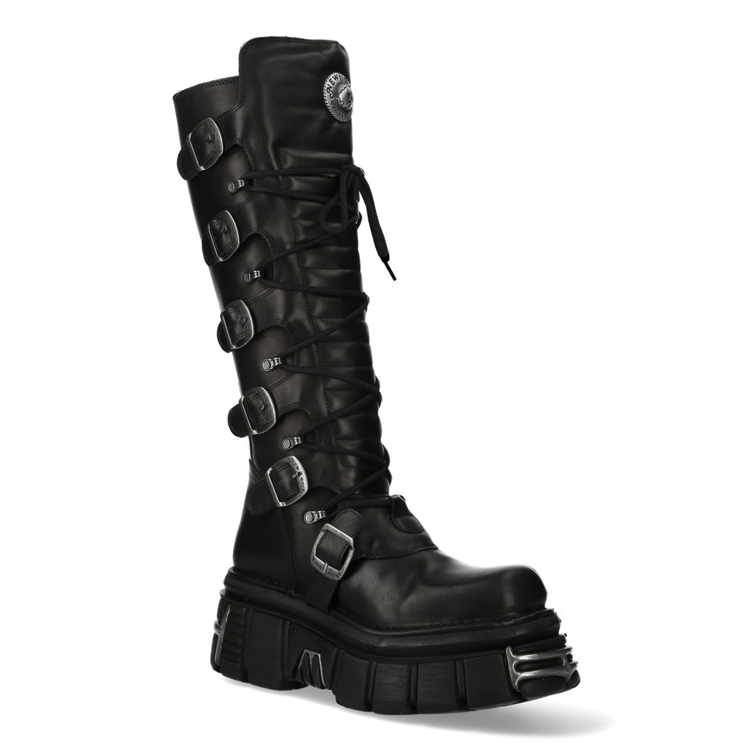 New Rock - Metallic Ankle Boot M-272-C60