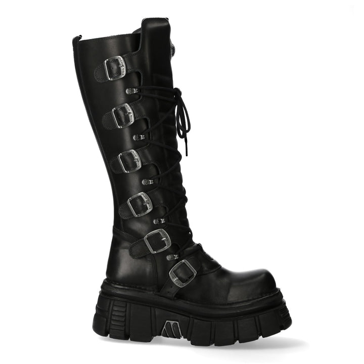 New Rock - Metallic Ankle Boot M-272-C61