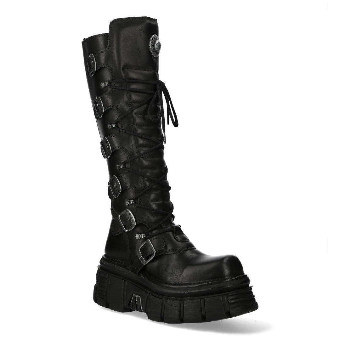 New Rock - Metallic Ankle Boot M-272-C61
