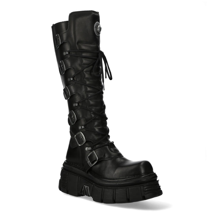 New Rock - Metallic Ankle Boot M-272-C61
