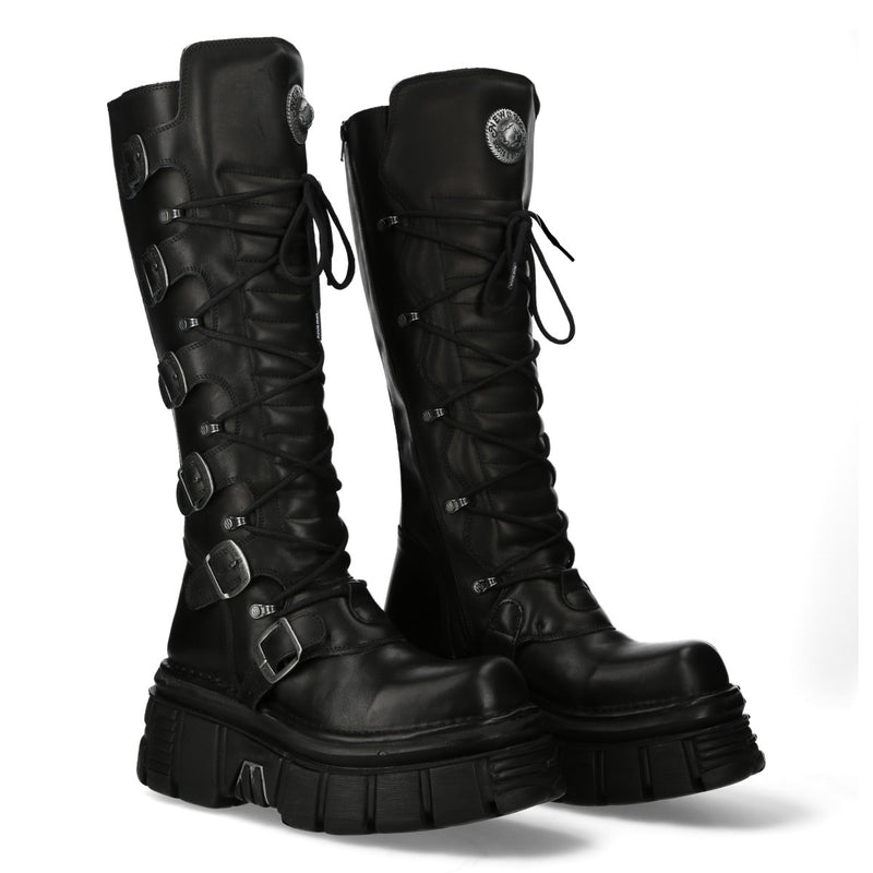 New Rock - Metallic Ankle Boot M-272-C61
