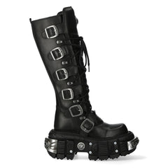 New Rock - Metallic Ankle Boot M-272-C63