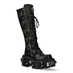 New Rock - Metallic Ankle Boot M-272-C63
