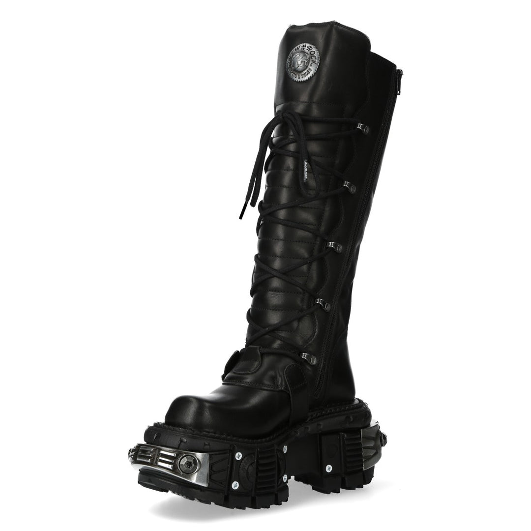 New Rock - Metallic Ankle Boot M-272-C63