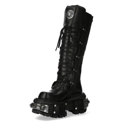 New Rock - Metallic Ankle Boot M-272-C63
