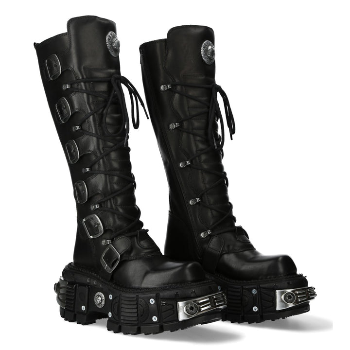 New Rock - Metallic Ankle Boot M-272-C63