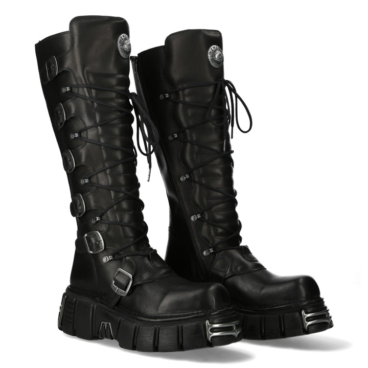 New Rock - Metallic Ankle Boot M-272-C65