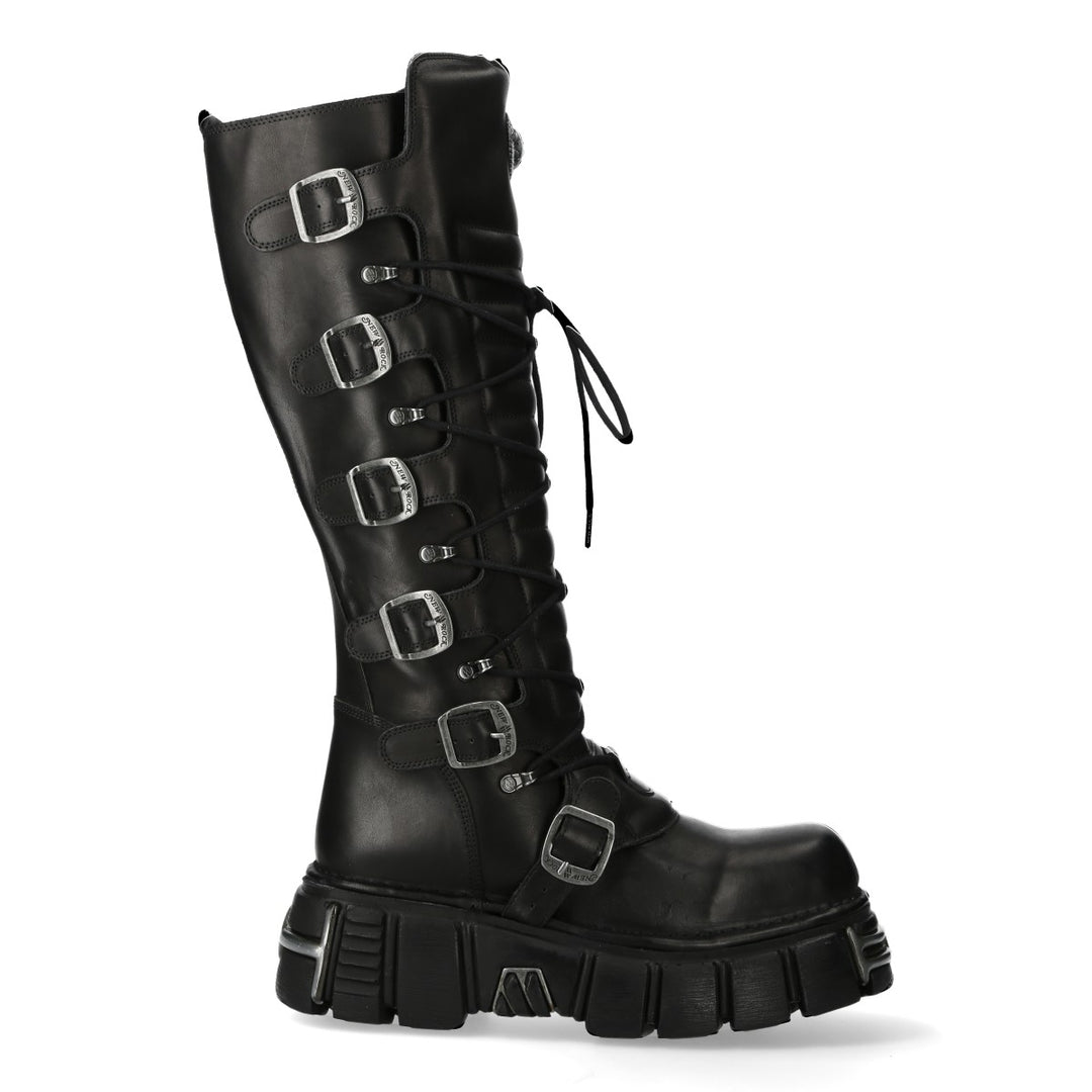 New Rock - Metallic Ankle Boot M-272-C65