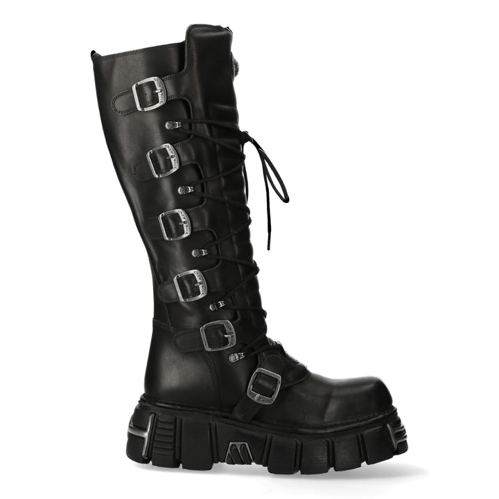New Rock - Metallic Ankle Boot M-272-C65