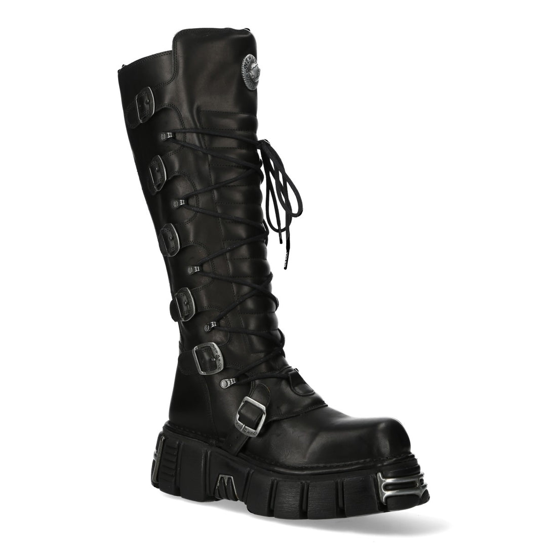 New Rock - Metallic Ankle Boot M-272-C65
