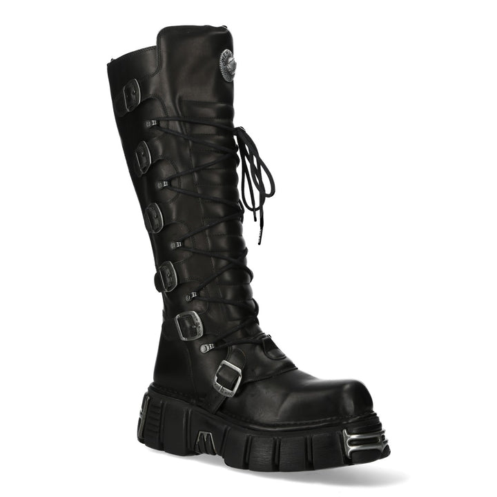 New Rock - Metallic Ankle Boot M-272-C65