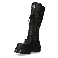 New Rock - Metallic Ankle Boot M-272-C65