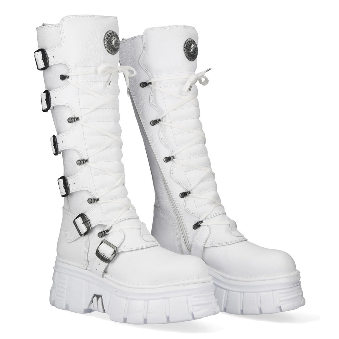 New Rock - Metallic Ankle Boot M-272-C66