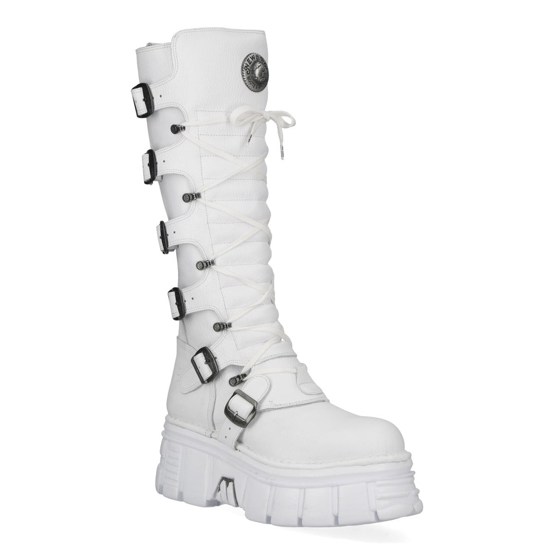 New Rock - Metallic Ankle Boot M-272-C66