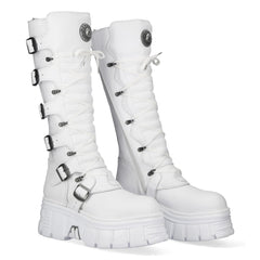 New Rock - Metallic Ankle Boot M-272-C66