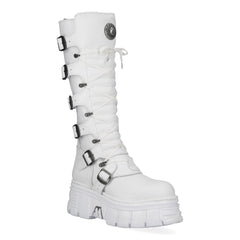 New Rock - Metallic Ankle Boot M-272-C66