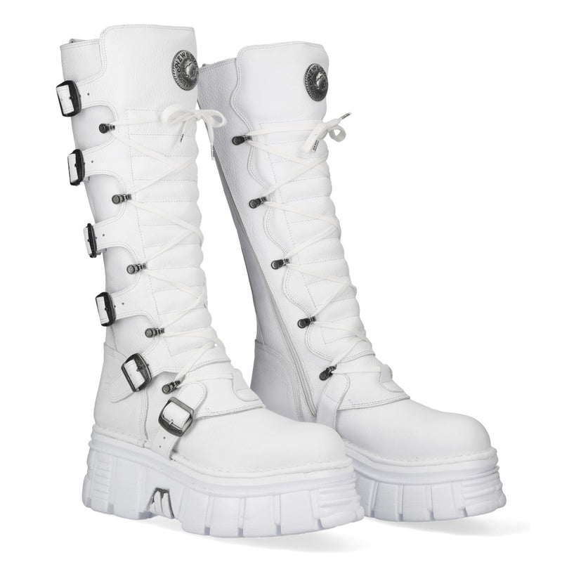 New Rock - Metallic Ankle Boot M-272-C66