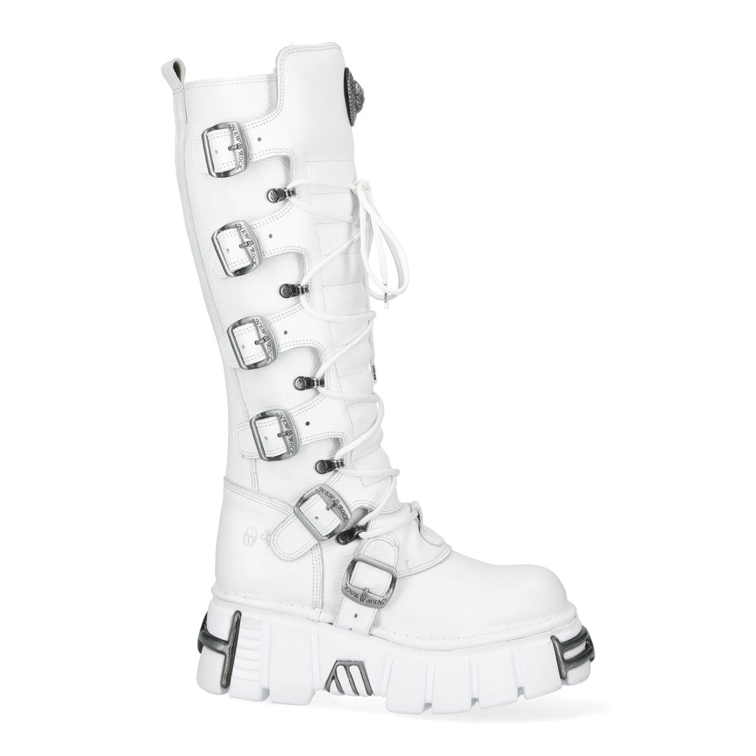 New Rock - Metallic Ankle Boot M-272-C69