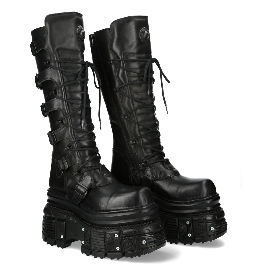 New Rock - Metallic Ankle Boot M-272-C70