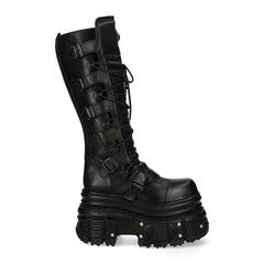 New Rock - Metallic Ankle Boot M-272-C70