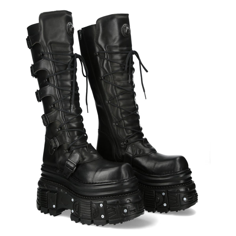 New Rock - Metallic Ankle Boot M-272-C70