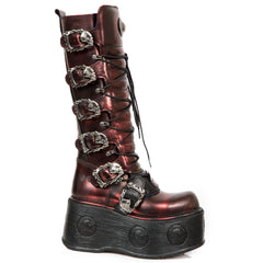 New Rock - Metallic Ankle Boot M-272-CZ03