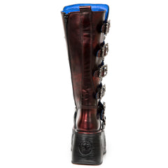 New Rock - Metallic Ankle Boot M-272-CZ03