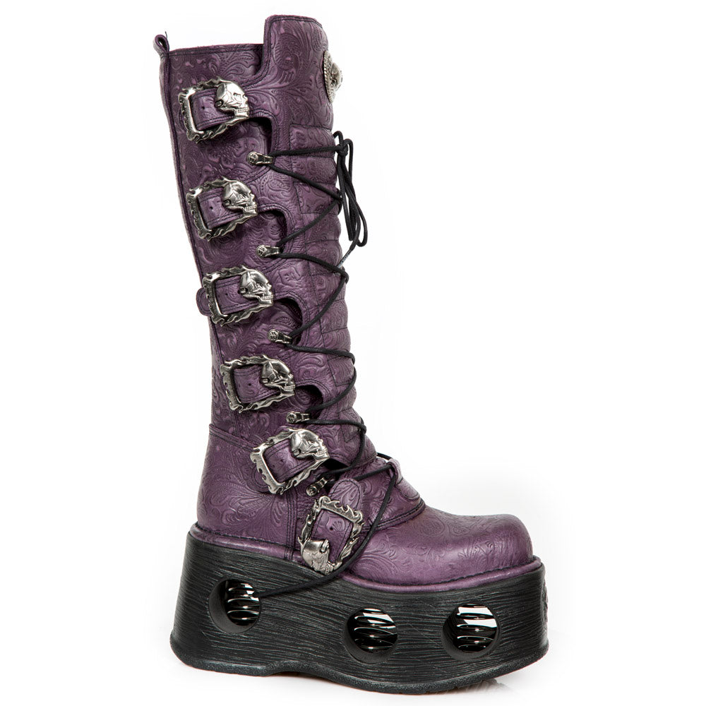 New Rock - Metallic Ankle Boot M-272-CZ17