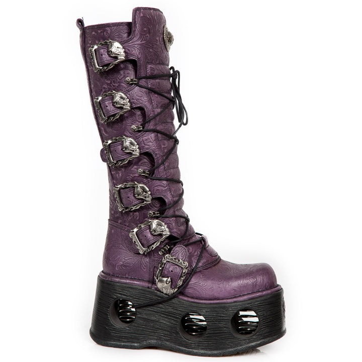 New Rock - Metallic Ankle Boot M-272-CZ17