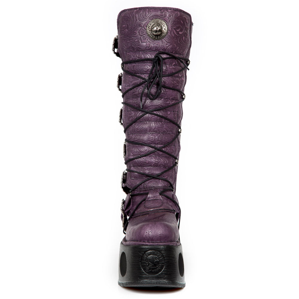 New Rock - Metallic Ankle Boot M-272-CZ17