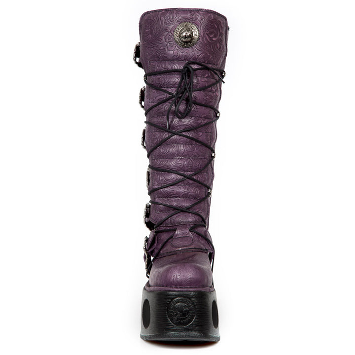 New Rock - Metallic Ankle Boot M-272-CZ17