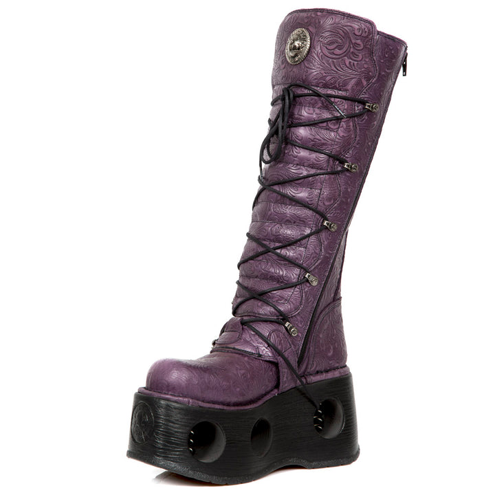 New Rock - Metallic Ankle Boot M-272-CZ17