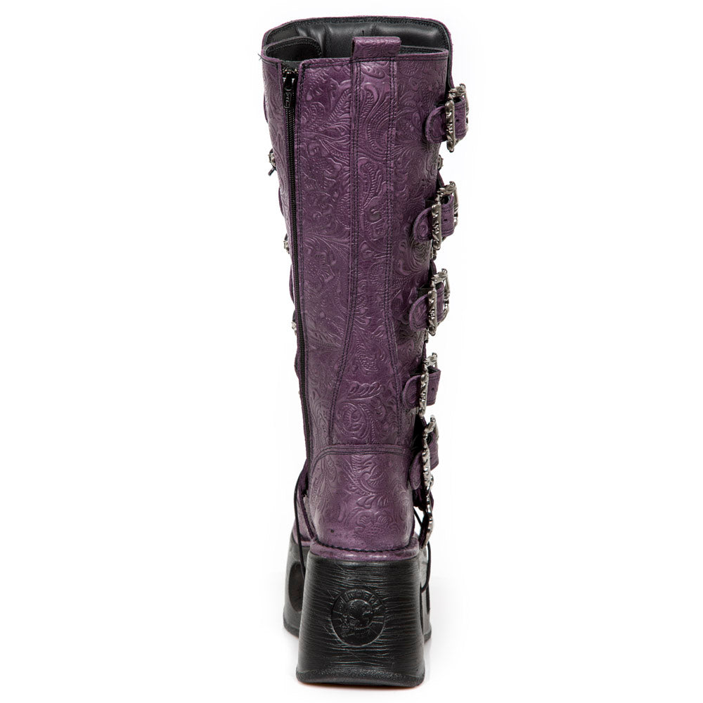 New Rock - Metallic Ankle Boot M-272-CZ17