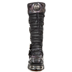 New Rock - Metallic Ankle Boot M-272-CZ18