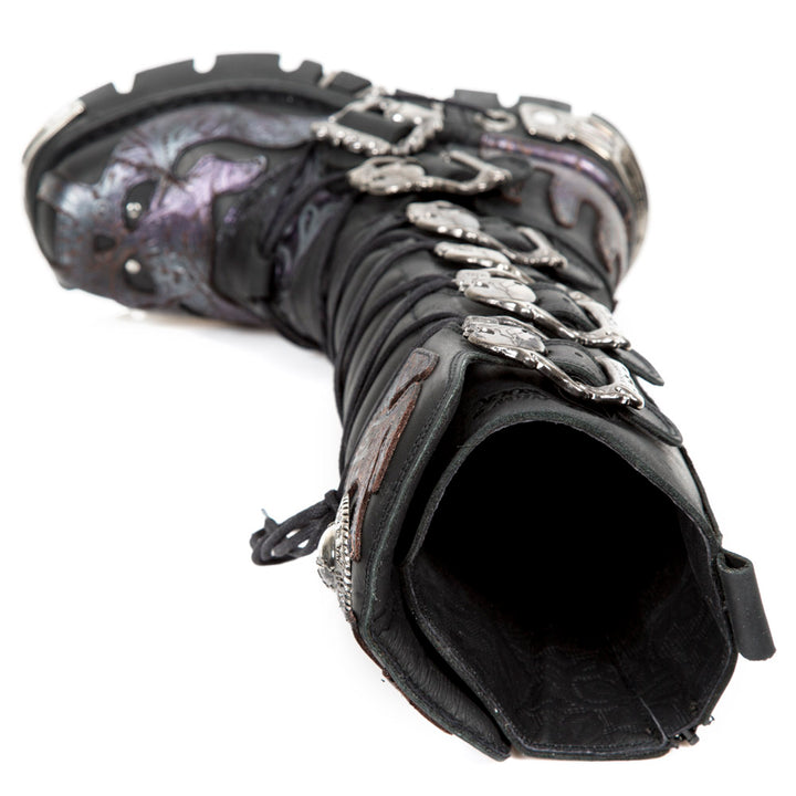 New Rock - Metallic Ankle Boot M-272-CZ18