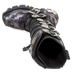 New Rock - Metallic Ankle Boot M-272-CZ18