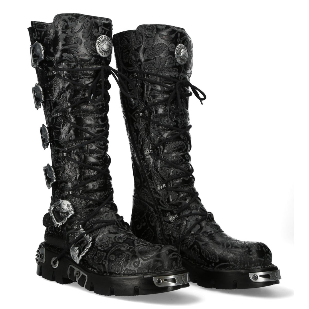 New Rock - Metallic Ankle Boot M-272-CZ19
