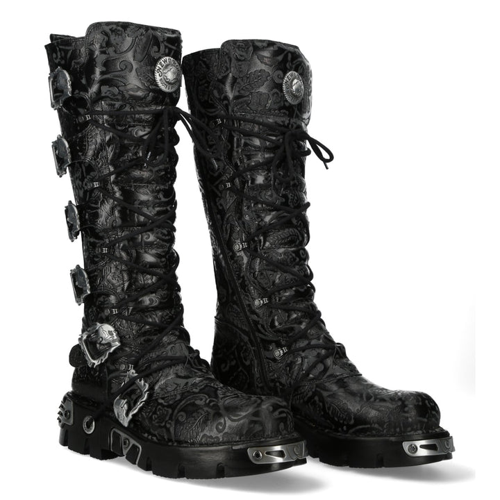 New Rock - Metallic Ankle Boot M-272-CZ19