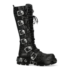 New Rock - Metallic Ankle Boot M-272-CZ19