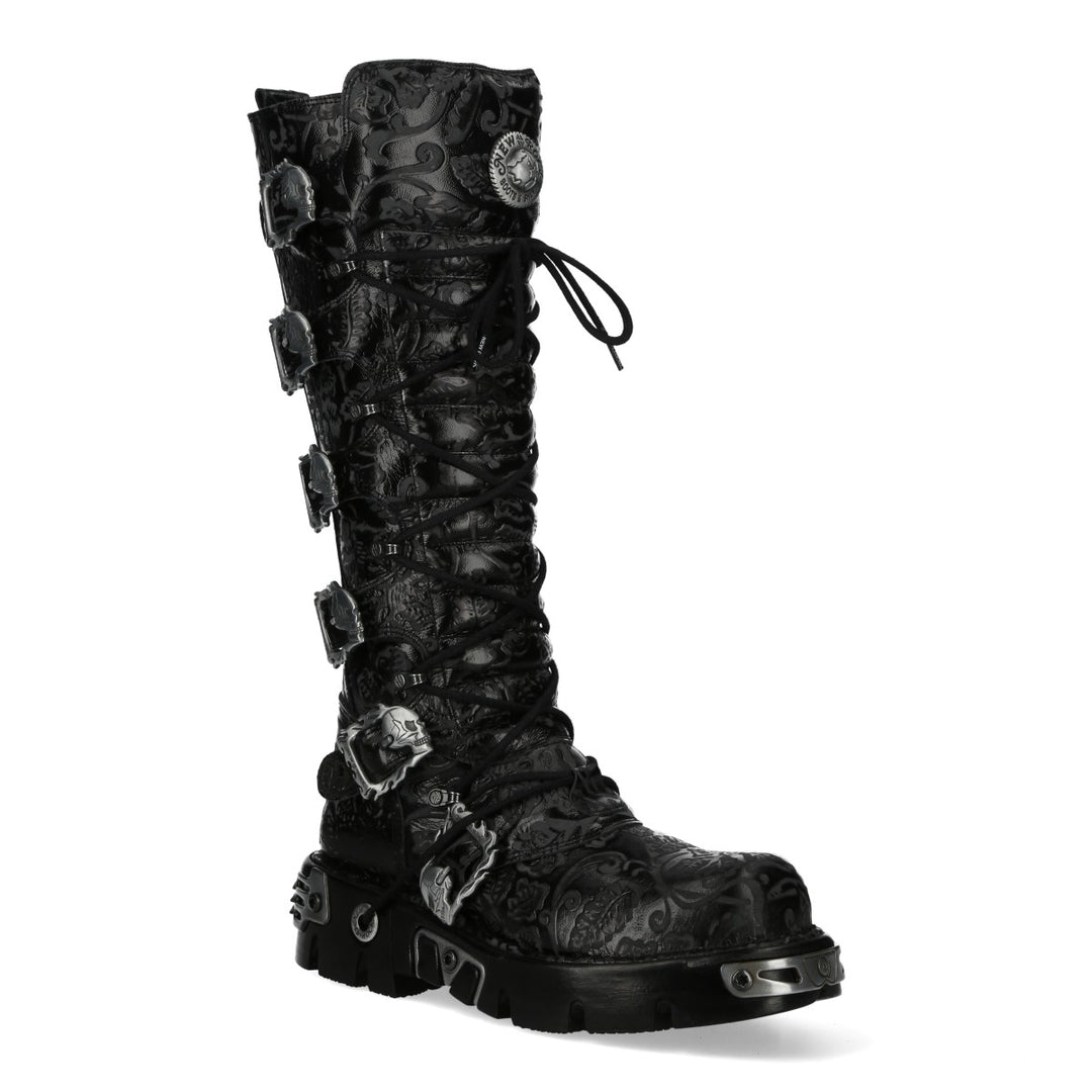 New Rock - Metallic Ankle Boot M-272-CZ19