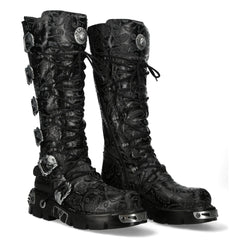 New Rock - Metallic Ankle Boot M-272-CZ19
