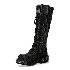 New Rock - Metallic Ankle Boot M-272-CZ19