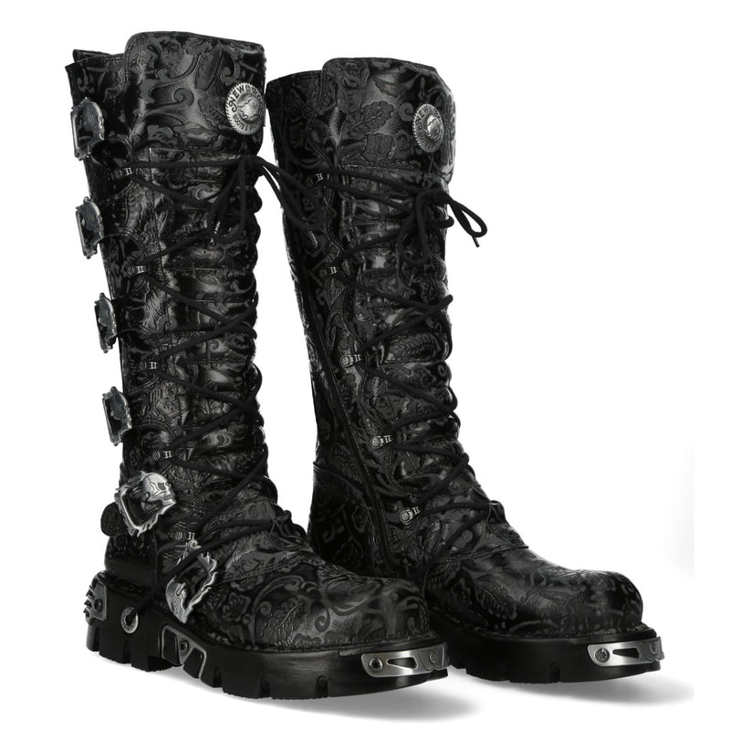 New Rock - Metallic Ankle Boot M-272-CZ19