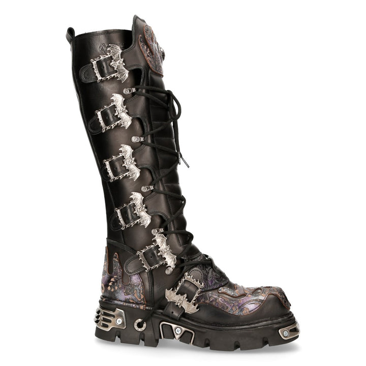 New Rock - Metallic Ankle Boot M-272-CZ33