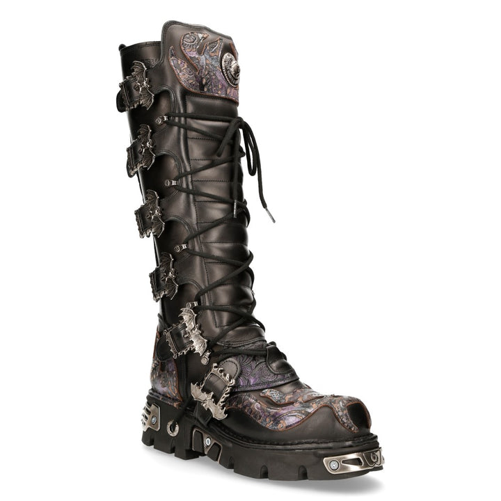 New Rock - Metallic Ankle Boot M-272-CZ33