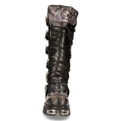 New Rock - Metallic Ankle Boot M-272-CZ33